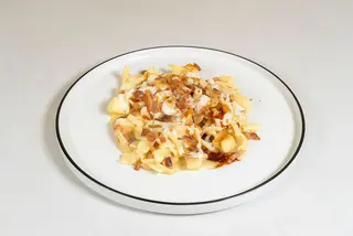 Pasta mista con patate provola e borraggine gluten free
