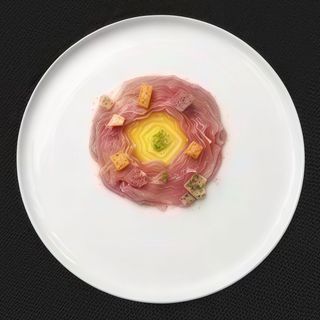 43. Carpaccio tonno affumicato