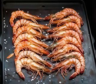 166. Gamberoni alla piastra