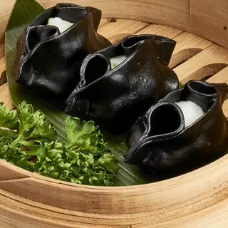 10 Ravioli di merluzzo al nero di seppia 4PZ