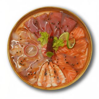 7. Carpaccio misto scottato