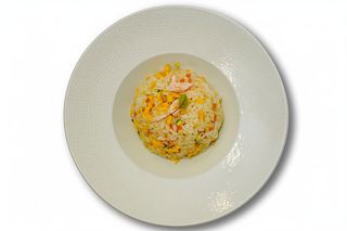 127. Riso con gamberi