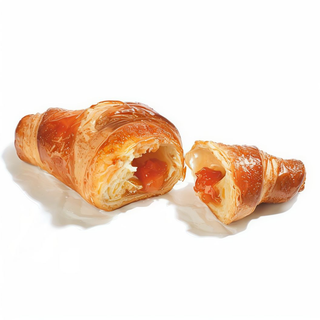 Cornetto con marmellata albicocca