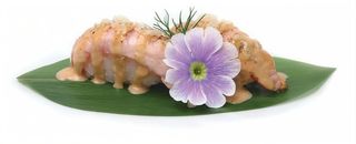 Nigiri sake scottato