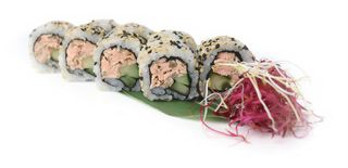 Uramaki salmone cotto
