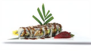 Uramaki tempura verdure