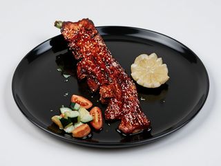 Grilled pork liempo