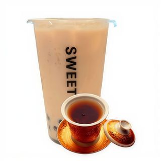 T3 - Tè oolong & latte con tapioca