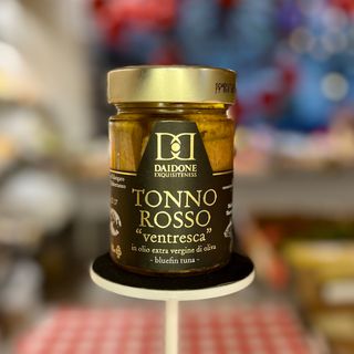 Tonno rosso ventresca in olio extra vergine di oliva FAO 37 300g