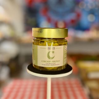 Carciofi mignon con mentuccia in olio extra vergine di oliva 210g