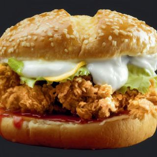 Chicken filet burger 