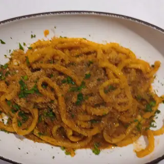 Spaghetti alla Anciova