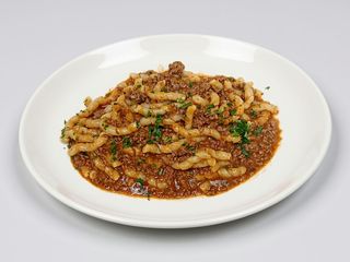 Busiate al ragù di cinghiale