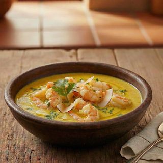 Gamberi Malai Senza Spezie