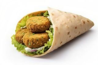 Piadina felafel