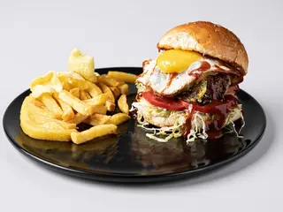 Egg burger