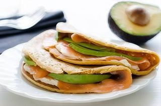 Salmone, Philadelphia, avocado
