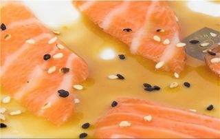 7. Carpaccio di salmone