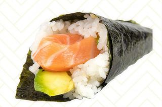 17. Temaki salmone e verdure