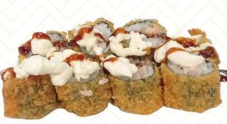 111. Hosomaki con philadelphia e teriyaki