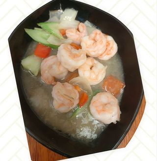 100. Gamberetti alla piastra