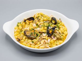 Gnocchetti alla marinara bianchi