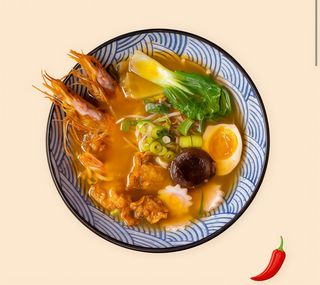 Ebi kushi ramen