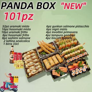 Box new 101 pezzi