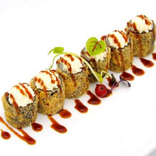 Hosomaki salmone fritto