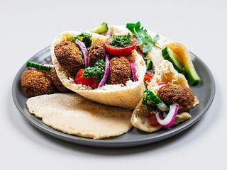 Panino falafel