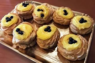 Vassoio di zeppole 6 pezzi