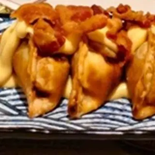 A21 Gyoza bacon