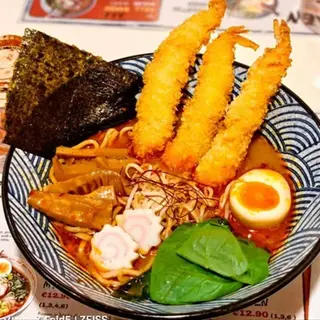 R6 Tempura ebi ramen