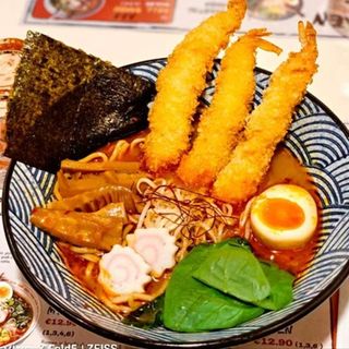 R6 Tempura ebi ramen