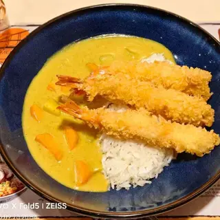 D07 Ebi tempura curry