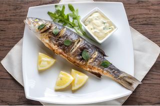 Branzino intero alla griglia