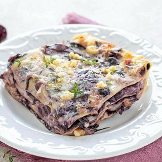 Lasagna Radicchio e gorgonzola