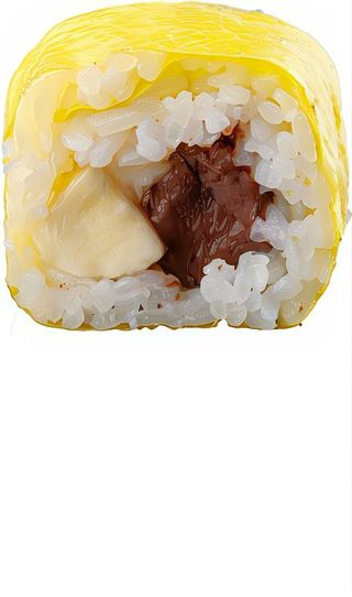 Sushi choco banana