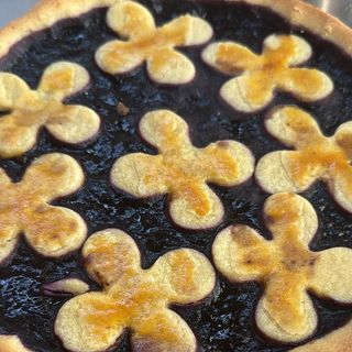 Crostata mirtilli senza lattosio 700 gr