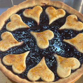 Crostata frutti di bosco senza lattosio 760 gr