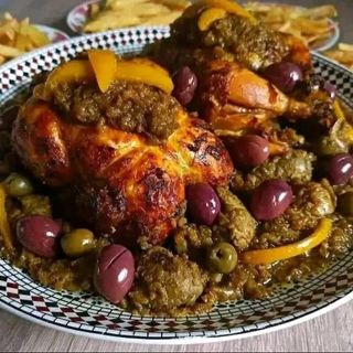 Tagine di pollo دجاج روتي 