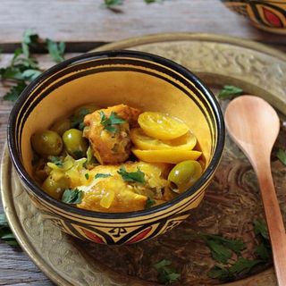 Tagine di pollo نص دجاج روتي 