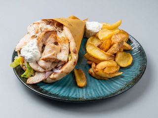 Pita gyros pollo