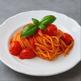 Spaghettone al pomodoro fresco