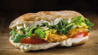 Doppio chicken burger