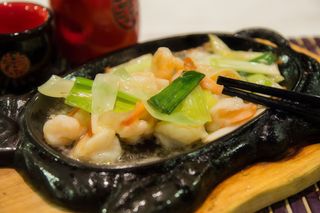 Gamberi alla piastra