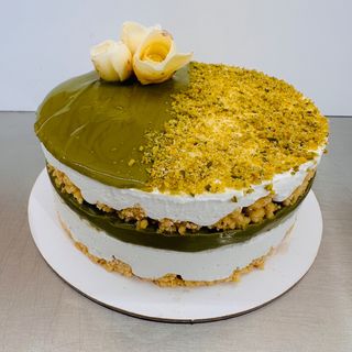 Torta cheesecake al pistacchio x 6