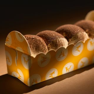 Tiramisù in barchetta