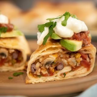 Chimichanga vegetariano