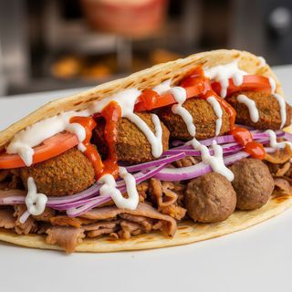 Panino falafel
